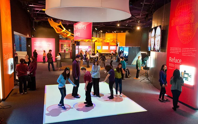 The Tech Interactive exhibit space